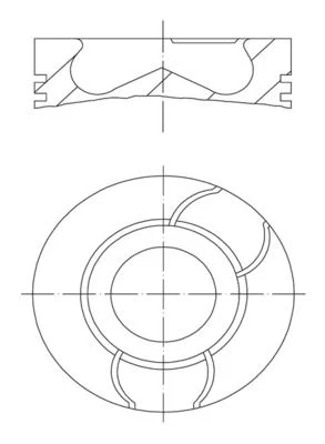 Piston MAHLE 040 03 00