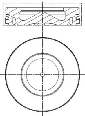 Pistão MAHLE 081PI00100000