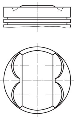 Pistão MAHLE 081PI00107000