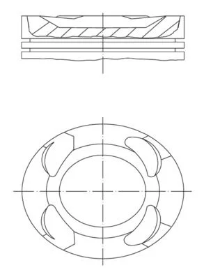 Piston MAHLE 081 PI 00126 000