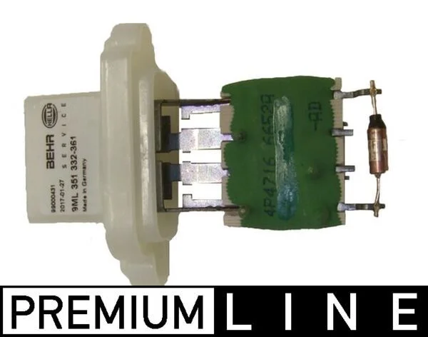 Resistor, ventilador interior MAHLE ABR97000P