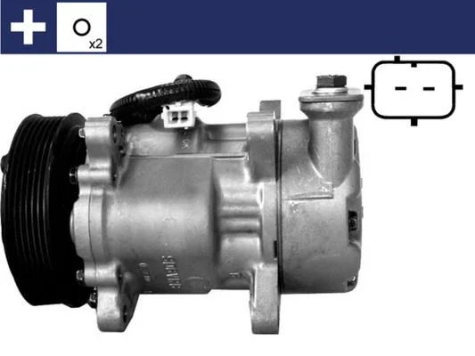 Compressor, ar condicionado MAHLE ACP 1095 000S