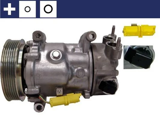 Compressor, ar condicionado MAHLE ACP 14 000S