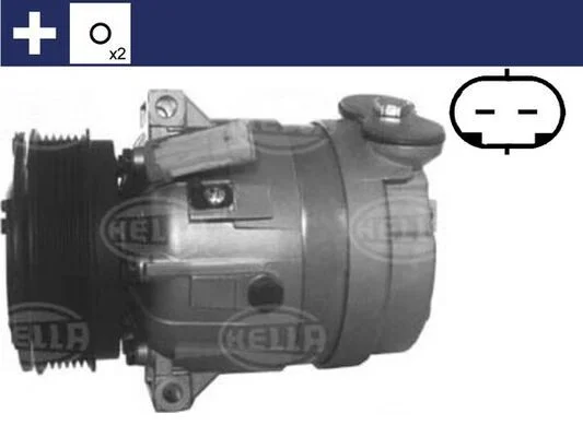 Compressor, ar condicionado MAHLE ACP 320 000S