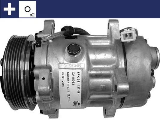 Compressor, ar condicionado MAHLE ACP 360 000S