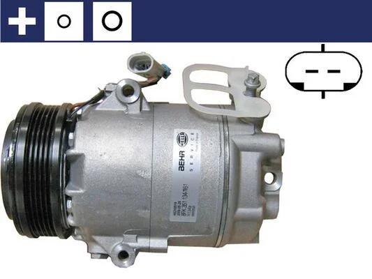 Compressor, ar condicionado MAHLE ACP 45 000S