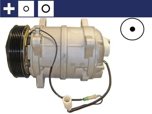 Compressor, ar condicionado MAHLE ACP 800 000S