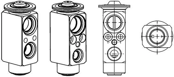 Expansion Valve, air conditioning MAHLE AVE 68 000P
