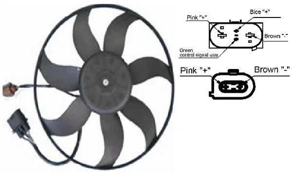 Ventilador, refrigeração do motor MAHLE CFF187001S
