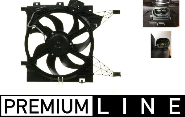 Fan, engine cooling MAHLE CFF191000P