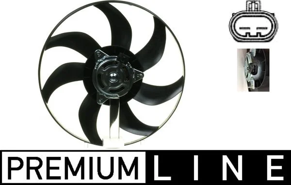 Fan, engine cooling MAHLE CFF322000P