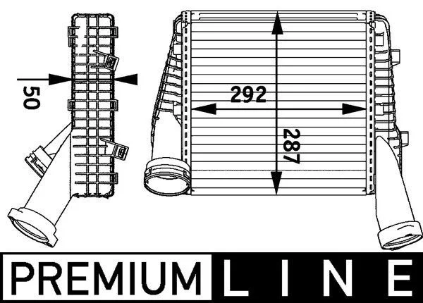 Intercooler MAHLE CI 141 000P