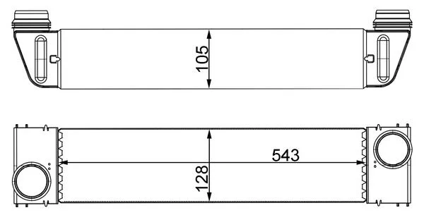 Intercooler MAHLE CI193000S