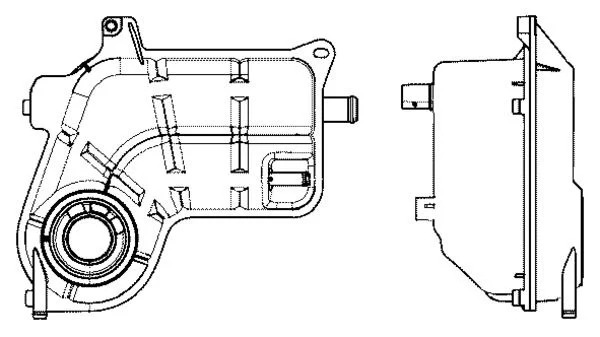 Depósito de expansão, refrigerante MAHLE CRT25000S