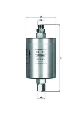 Fuel Filter MAHLE KL 21