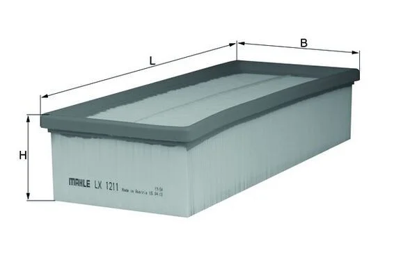 Oro filtras MAHLE LX 1211