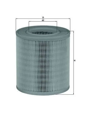 Air Filter MAHLE LX 1253