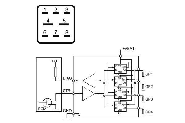 Control Unit, glow time MAHLE MHG13