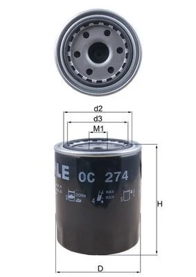 7 MAHLE OC 274