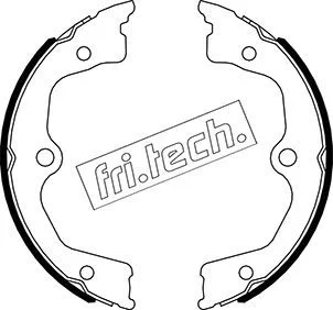 Brake Shoe Set, parking brake fri.tech. 1044.030
