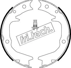 Brake Shoe Set, parking brake fri.tech. 1064.177