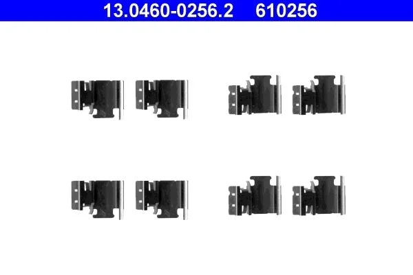 Accessory Kit, disc brake pad ATE 13.0460-0256.2