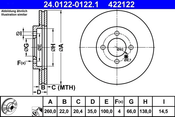 82 ATE 24.0122-0122.1