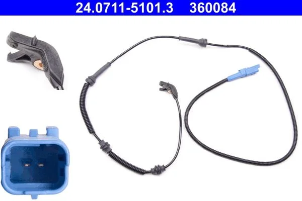 Sensor, wheel speed ATE 24.0711-5101.3