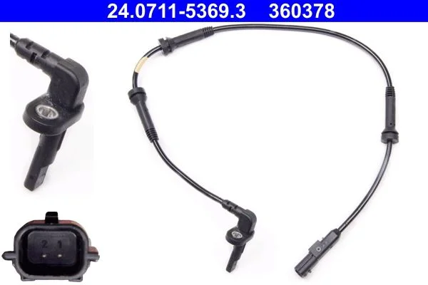 Sensor, velocidade da roda ATE 24.0711-5369.3