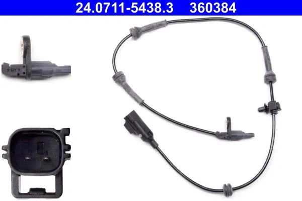 Sensor, wheel speed ATE 24.0711-5438.3