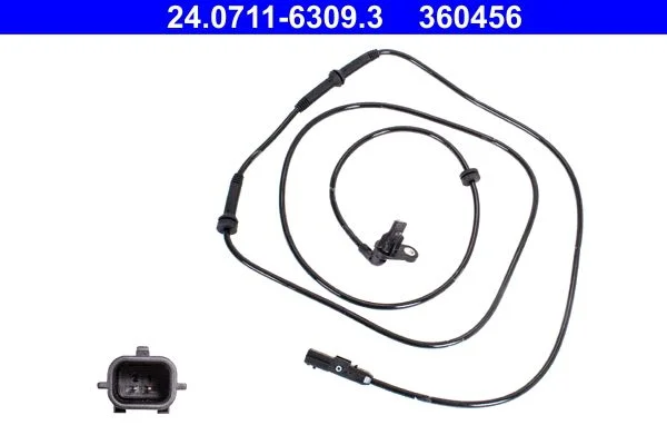 Sensor, velocidade da roda ATE 24.0711-6309.3
