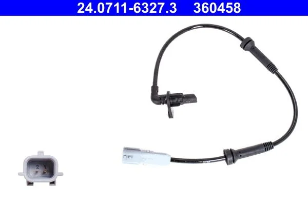 Sensor, velocidade da roda ATE 24.0711-6327.3