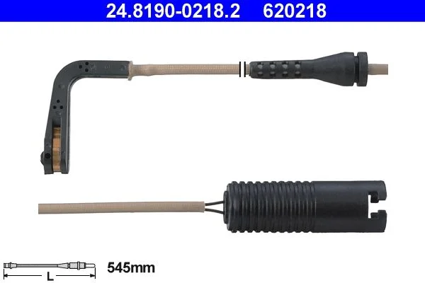 Warning Contact, brake pad wear ATE 24.8190-0218.2