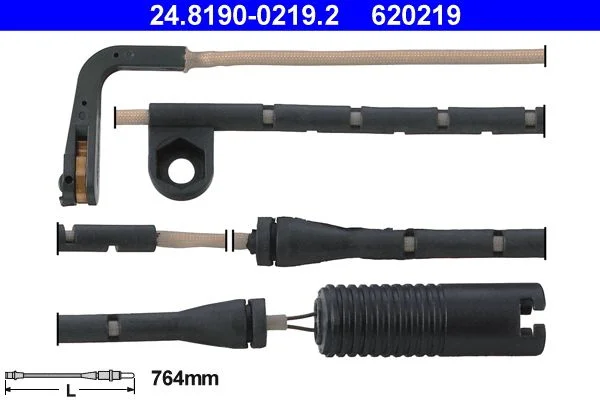 Warning Contact, brake pad wear ATE 24.8190-0219.2