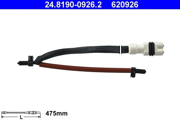 Warning Contact, brake pad wear ATE 24.8190-0926.2