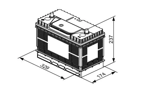 Bateria de Arranque BOSCH 0 092 T30 500