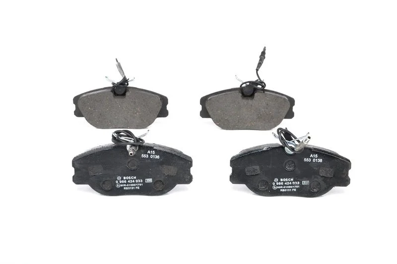Conjunto de pastilhas de travão de disco BOSCH 0 986 424 033