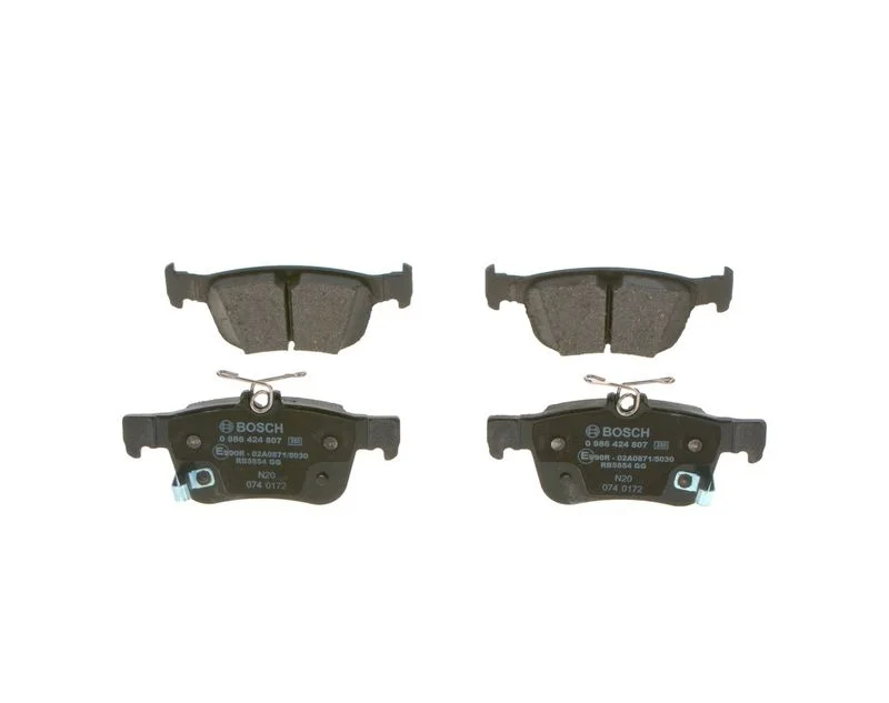 Conjunto de pastilhas de travão de disco BOSCH 0 986 424 807