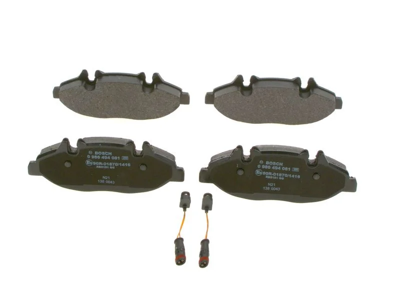 Conjunto de pastilhas de travão de disco BOSCH 0 986 494 081