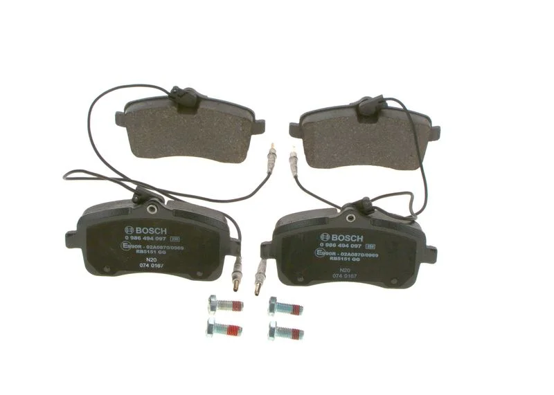 Conjunto de pastilhas de travão de disco BOSCH 0 986 494 097