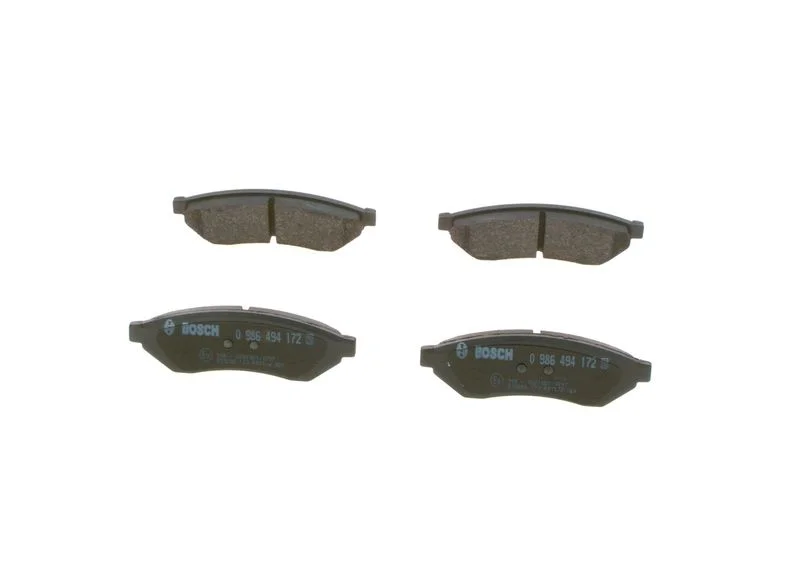 Conjunto de pastilhas de travão de disco BOSCH 0 986 494 172