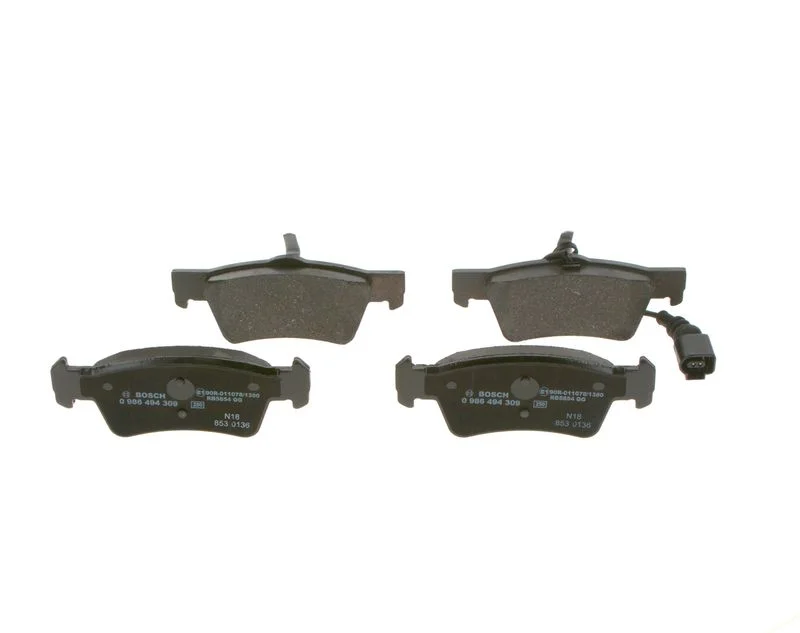 Conjunto de pastilhas de travão de disco BOSCH 0 986 494 309