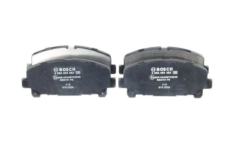 Conjunto de pastilhas de travão de disco BOSCH 0 986 494 382
