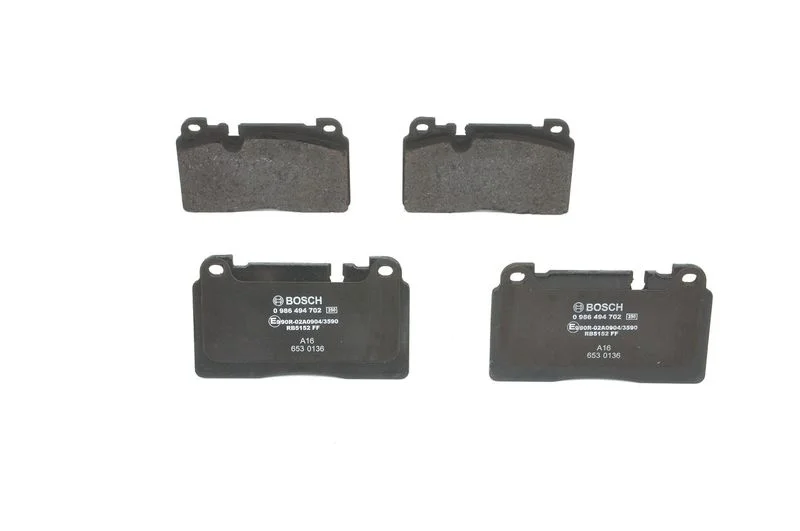 Conjunto de pastilhas de travão de disco BOSCH 0 986 494 702
