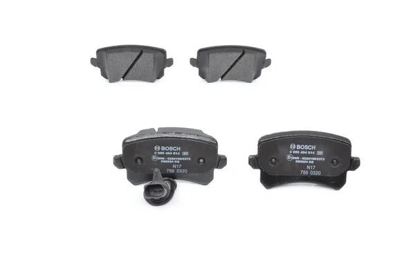 Conjunto de pastilhas de travão de disco BOSCH 0 986 494 814