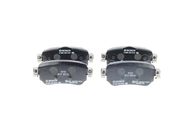Conjunto de pastilhas de travão de disco BOSCH 0 986 494 816