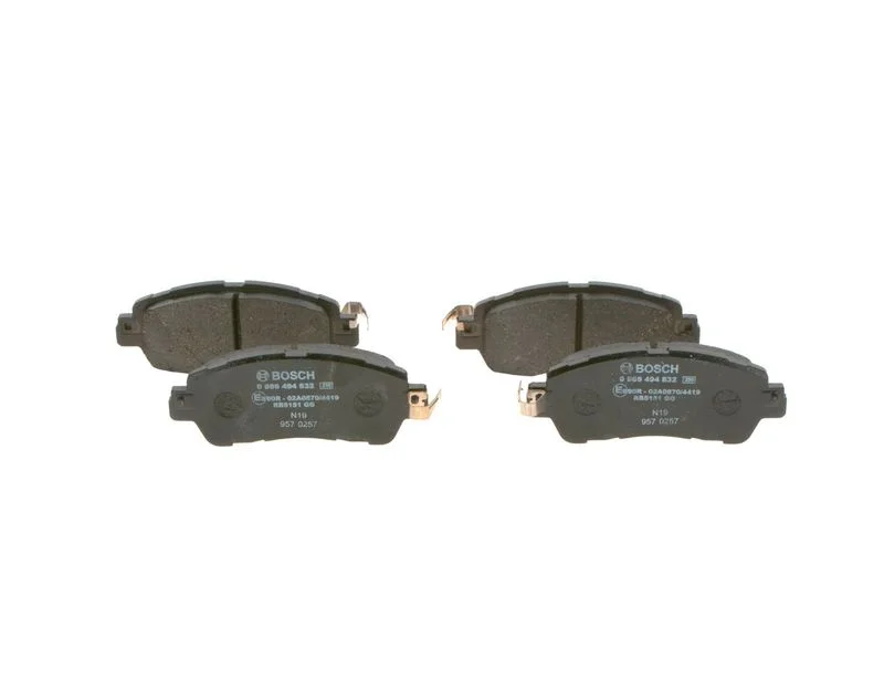Conjunto de pastilhas de travão de disco BOSCH 0 986 494 832