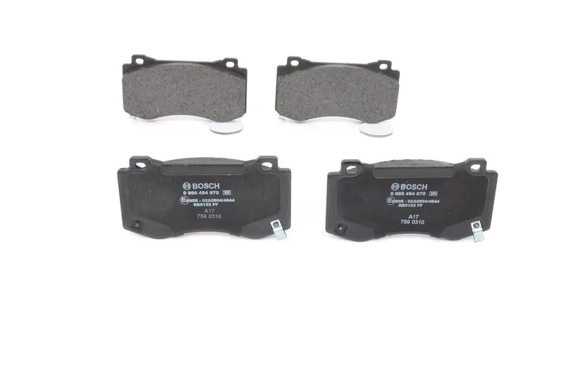 Brake Pad Set, disc brake BOSCH 0 986 494 870