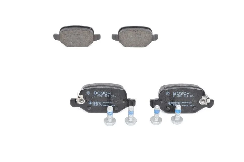 Conjunto de pastilhas de travão de disco BOSCH 0 986 494 934