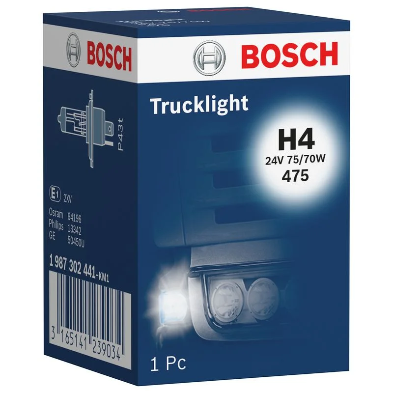 Lâmpada, farol de busca BOSCH 1 987 302 441